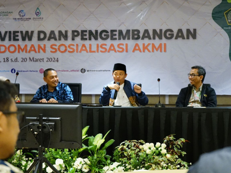 Direktur KSKK Madrasah Dorong Inovasi Sosialisasi AKMI 2024