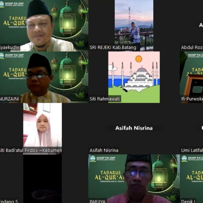 "Pesantren Ramadhan" Virtual MGMP PAI SMP Provinsi Jawa Tengah: Menguatkan Profil Pelajar Pancasila dan Moderasi Beragama