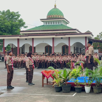 Perkuat Nilai-Nilai Keagamaan dan Kebudayaan, SMP Negeri 1 Kebonagung Gelar Kemah Bakti Santri