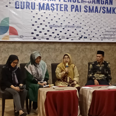 Direktorat Pendidikan Agama Islam Tingkatkan Kapasitas Guru PAI Menjadi Master