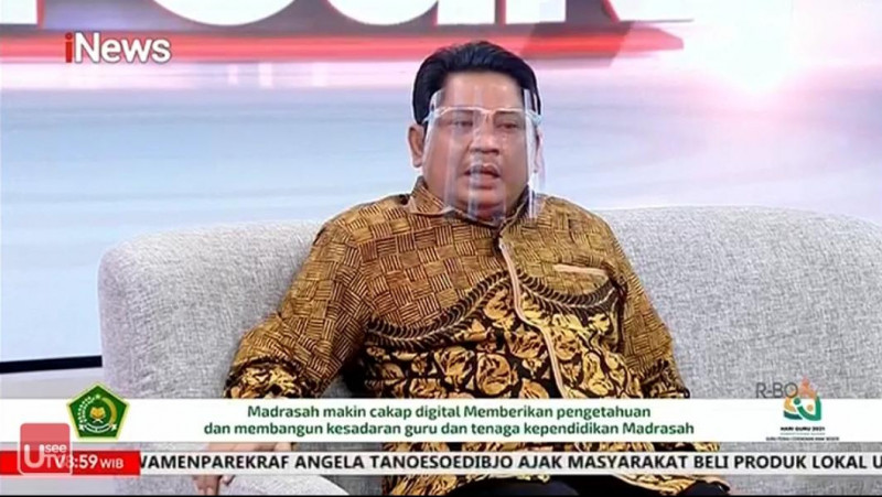 Dirjen Pendis Muhammad Ali Ramdhani Talkshow dengan iNews TV