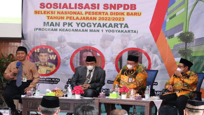 Sosialisasi SNPDB MANPK di MAN 1 Yogyakarta