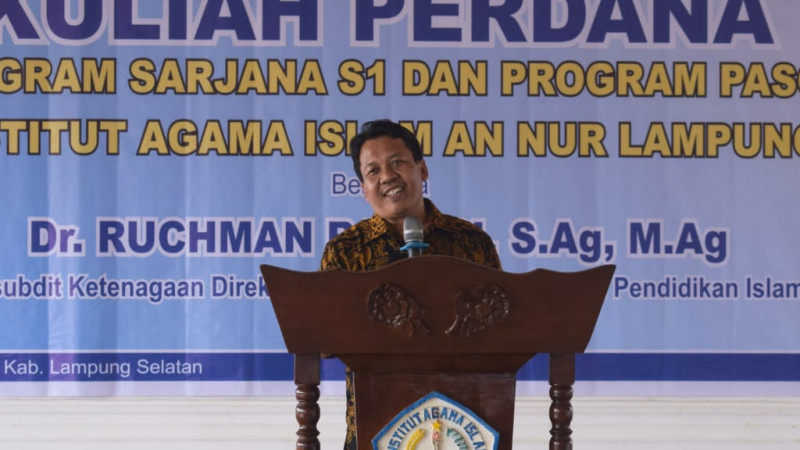 Kuliah Umum IAI An Nur Lampung Ajak Mahasiswa Kembangkan Kompetensi Era Industri 4.0