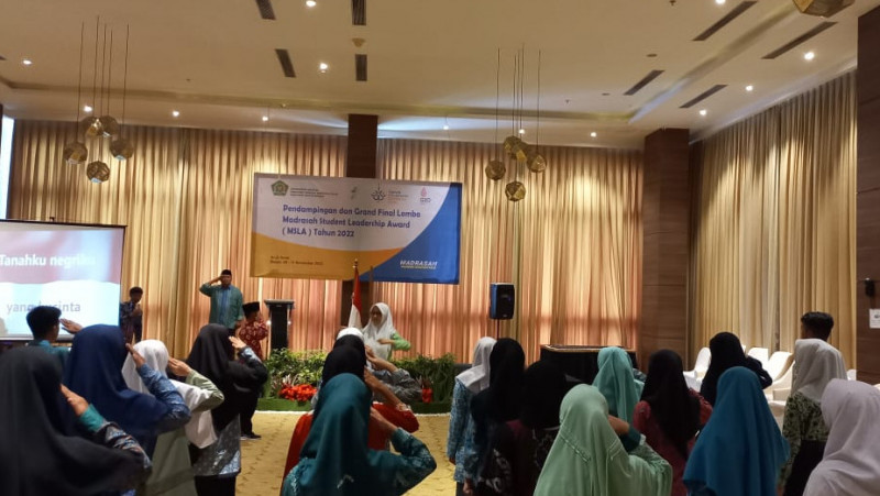 Direktorat KSKK Gelar Upacara Hari Pahlawan 2022 Bersama Siswa Peserta MSLA Se Indonesia