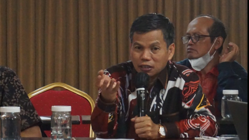 Direktur GTK Madrasah, Muhammad Zain pada Penetapan Kelulusan UKMPPG di Yogyakarta