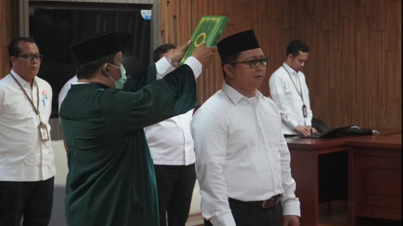 Pelantikan Muhammad Firdiansyah, Kepala Subbag TU Direktorat PAI Ditjen Pendidikan Islam
