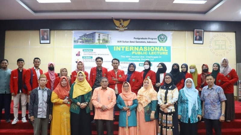 seminar International Public Lecture di IAIN Sultan Amai Gorontalo