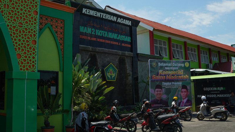 Gedung MAN 2 Makassar.