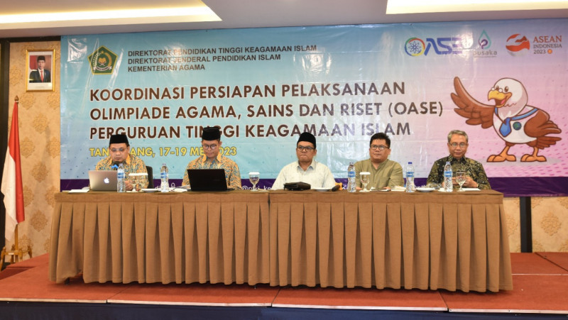 Rakor dan Technical Meeting Persiapan OASE PTKI II se-Indonesia Tahun 2023 di Kota Tangerang.