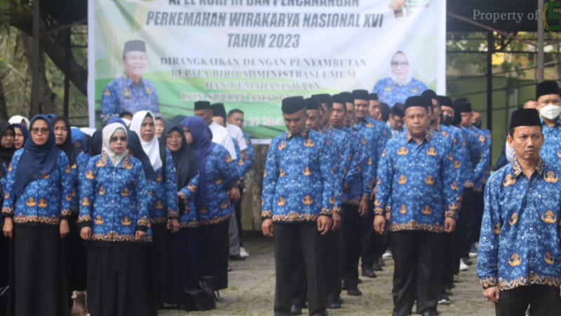 Rektor IAIN Sultan Amai Gorontalo Canangkan PWN PTK XVI 2023