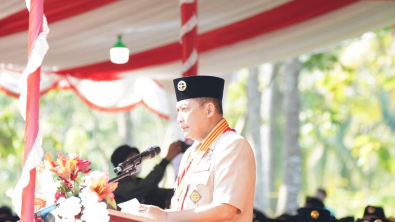 Ketua Kwartir Nasional Gerakan Pramuka Perkemahan Wirakarya Nasional Dukung  PWN PTK