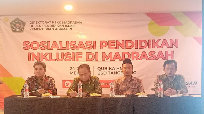Moh Isom, Direktur KSKK Madrasah di Tangerang pada Rabu, (24/05/2023)