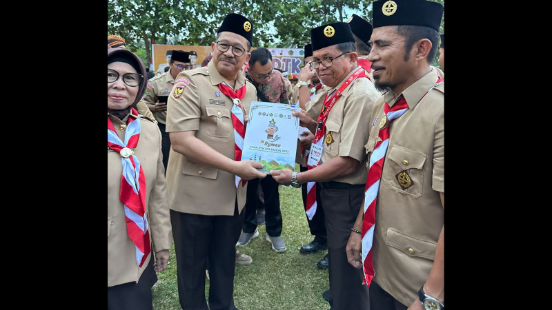 Kontingen IAIN SAS Bangka Belitung Raih Predikat Tapak Kemah Putra Terbaik pada PWN PTK XVI