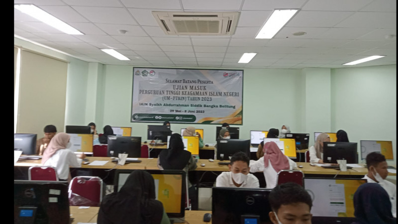 Pelaksanaan Seleksi UM-PTKIN IAIN SAS Bangka Belitung Berjalan Lancar