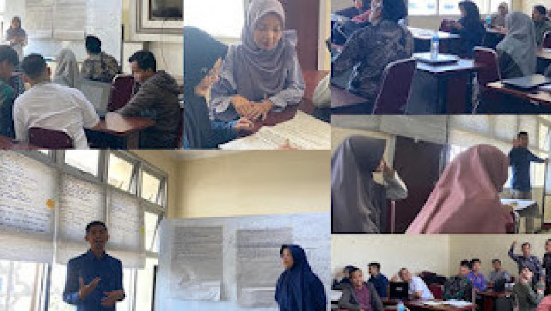 Suasana Latihan Academic Writing Pascasarjana UIN Bandung