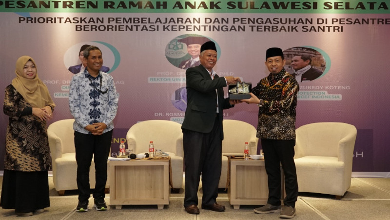 UIN Alauddin Makassar Bersama UNICEF Launching Pesantren Ramah Anak: Inovasi Pendidikan Inklusif di Sulsel