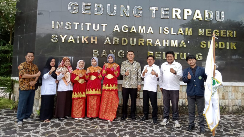 Rektor IAIN SAS Babel Lepas Kontingen OASE  Ke- II PTKI Se-Indonesia