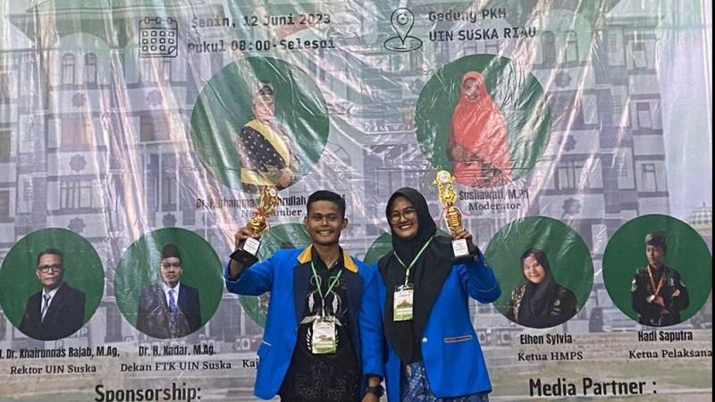 Dua Mahasiswa UIN MY Batusangkar Harumkan Nama Besar “Kampus Sains Islam Refleksi Surau Minangkabau” di kancah Nasional