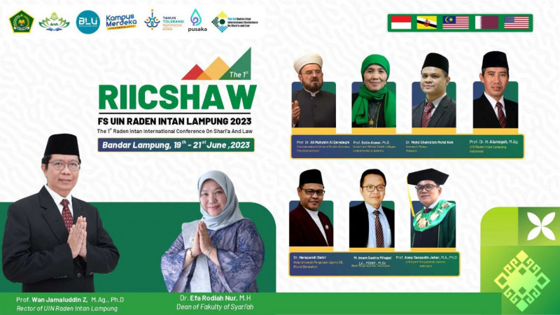 The 1st Raden Intan International Conference Shari’a and Law (RIICSHAW)