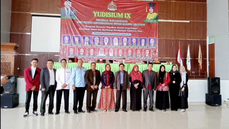 19 Lulusan Program Pascasarjana IAIN SAS Bangka Belitung Ikuti Yudisium