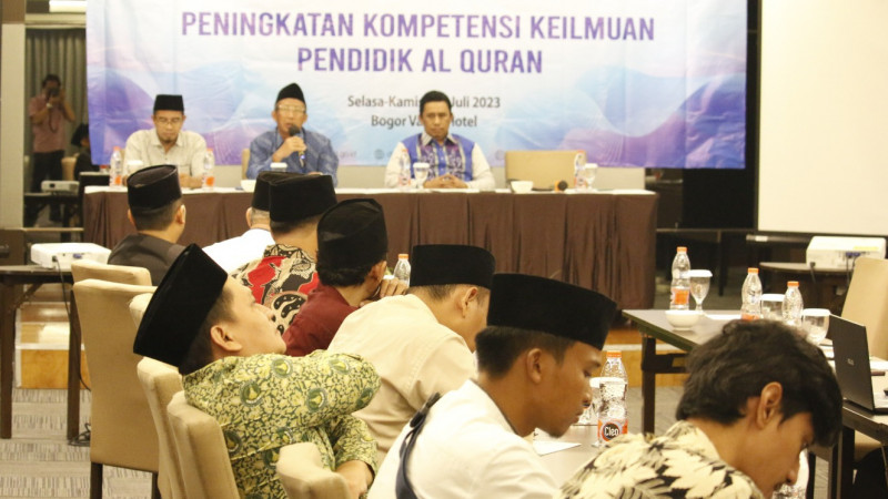 Workshop Peningkatan Kompetensi Keilmuan Pendidik Al-Qur’an di Bogor (4-6/7/2023)