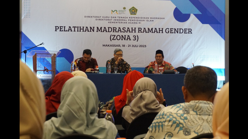 Pelatihan Madrasah Ramah Gender Zona 3
