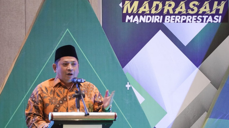 Direktur Jenderal Pendidikan Islam Muhammad Ali Ramdhani.
