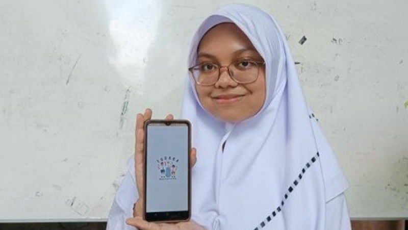 Siswi MAN 1 Medan Fatimah Muharrami  terpilih menjadi wakil Sumatera Utara (Sumut) pada ajang Inisiator Muda Moderasi Beragama (IMMB ) tahun 2023