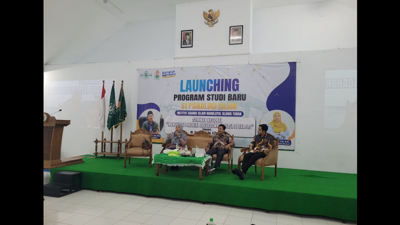 Giat launching Prodi Psikologi Islam di IAINU Tuban
