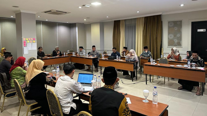 Training of Fasilitator (ToF) Pengasuhan Ramah Anak di Pesantren, Jumat (15/9).
