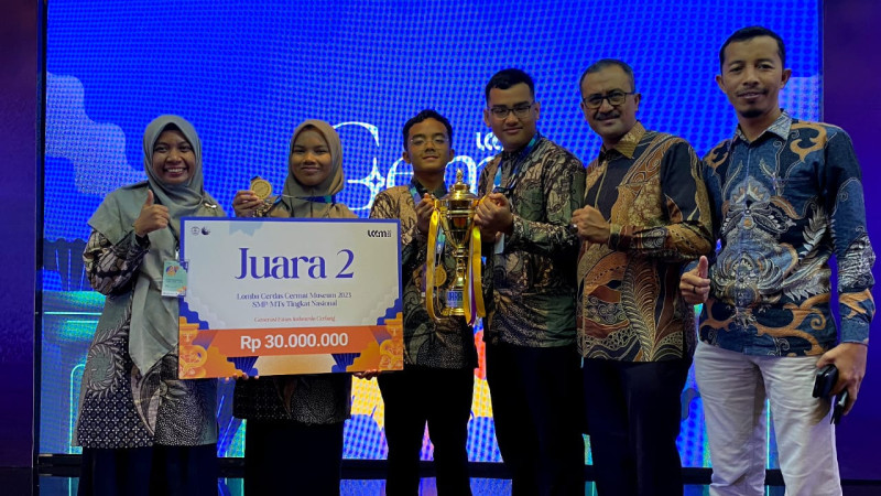 MTsN 1 Banda Aceh Raih Juara Dua LCCM Nasional 2023