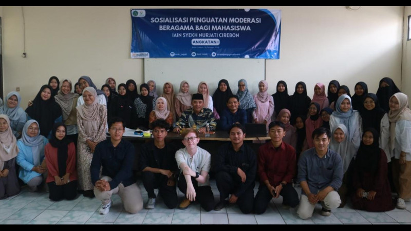 Sejumlah Mahasiswa UIN Cirebon pada Penguatan Moderasi Beragama