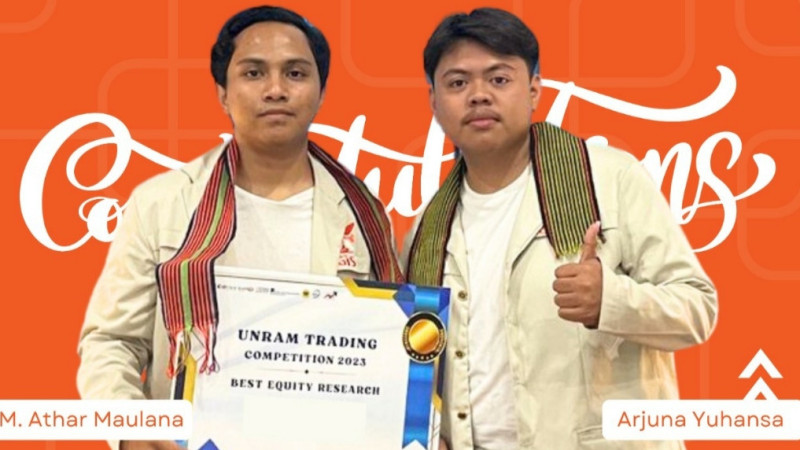 Inilah prestasi mahasiswa UIN Bandung raih Best Equity Research pada UNRAM Trading Competition