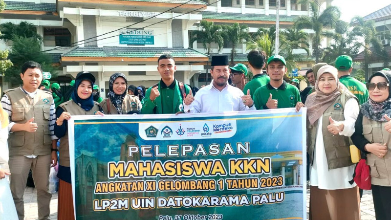 983 Mahasiswa KKN UIN Datokarama Palu Ditempatkan di Dua Kabupaten
