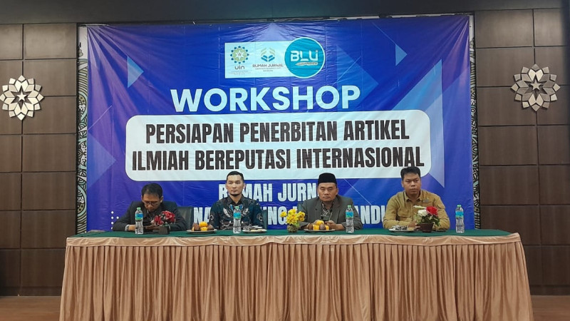 Suanasa workshop peningkatan publikasi ilmiah di UIN Bandung