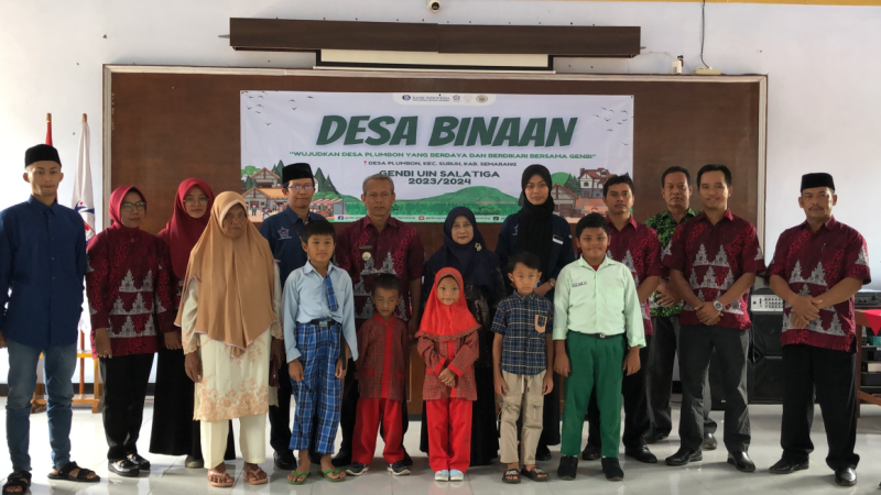 GenBI UIN Salatiga Gelar Pengabdian Masyarakat di Desa Plumbon, Kec. Suruh, Kab. Semarang