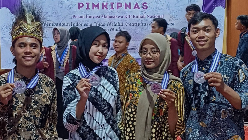 Mahasiswa Universitas Islam Negeri Salatiga berhasil memenangkan empat cabang lomba pada gelaran Pekan Inovasi Mahasiswa KIP Kuliah Nasional/PIMKIPNAS