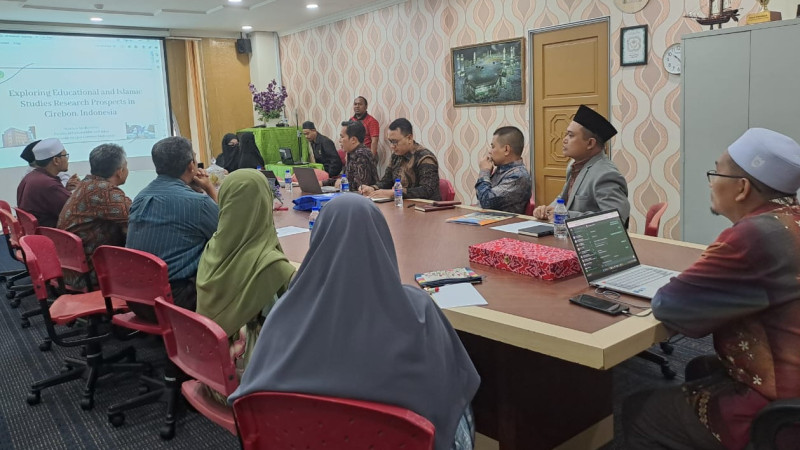 FGD Sinergi Antara IAIN SYekh NUrjati Cirebon Dengan FPPI UIS Malaysia.