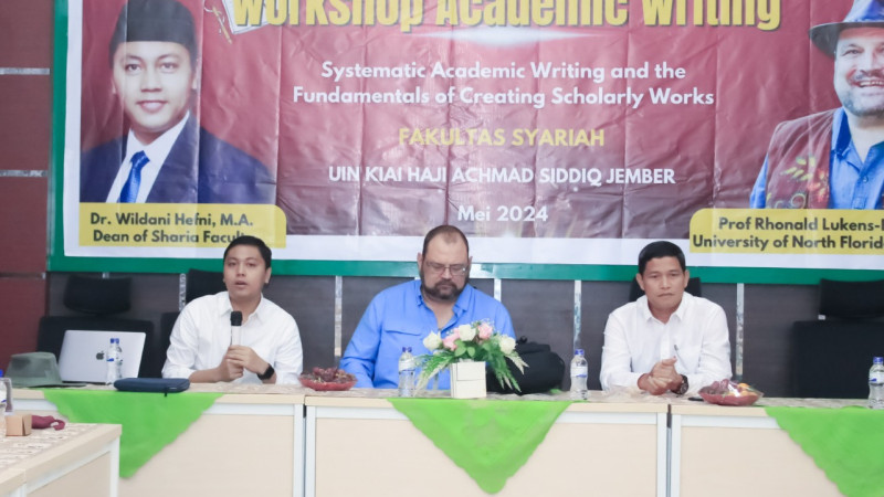 Workshop Academic Writing Fakultas Syariah UIN KHAS Jember