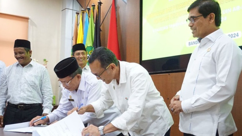 UIN Ar-Raniry Teken Kerja Sama PPG dengan Enam Kabupaten/Kota di Aceh