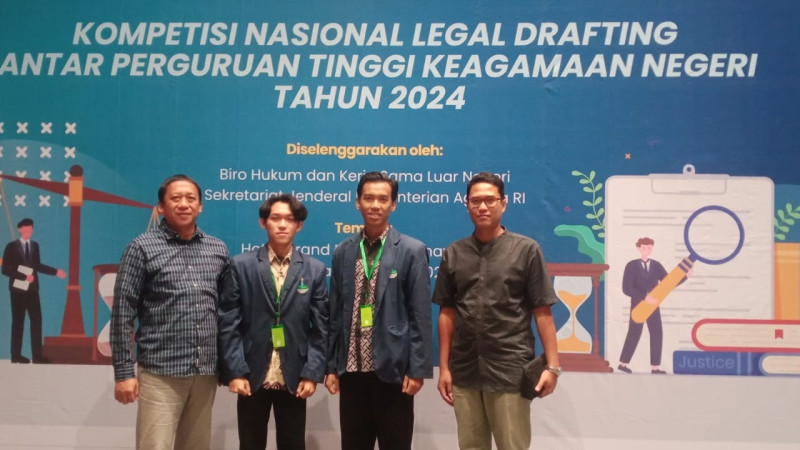 Mahasiswa Fak Syariah UIN KHAS Jember Ikuti Kompetisi Legal Drafting 2024