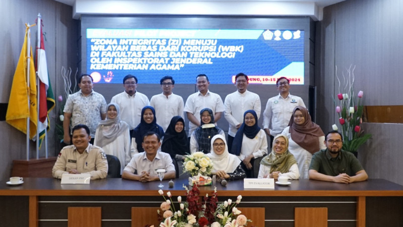 2 Keunggulan Fakultas Sains dan Teknologi UIN Bandung yang Lolos Penilaian Internal Menuju Kemenpanrb, Siap Raih Predikat WBK/WBBM