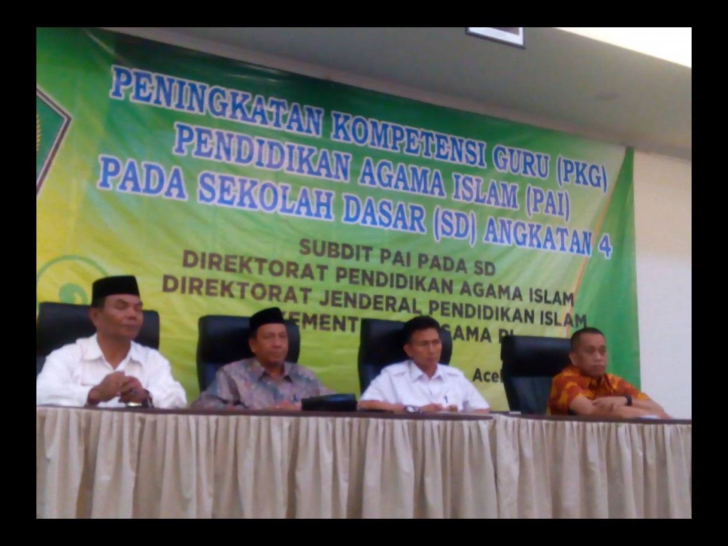 Kakanwil Himbau GPAI Aceh Agar Tidak Gaptek