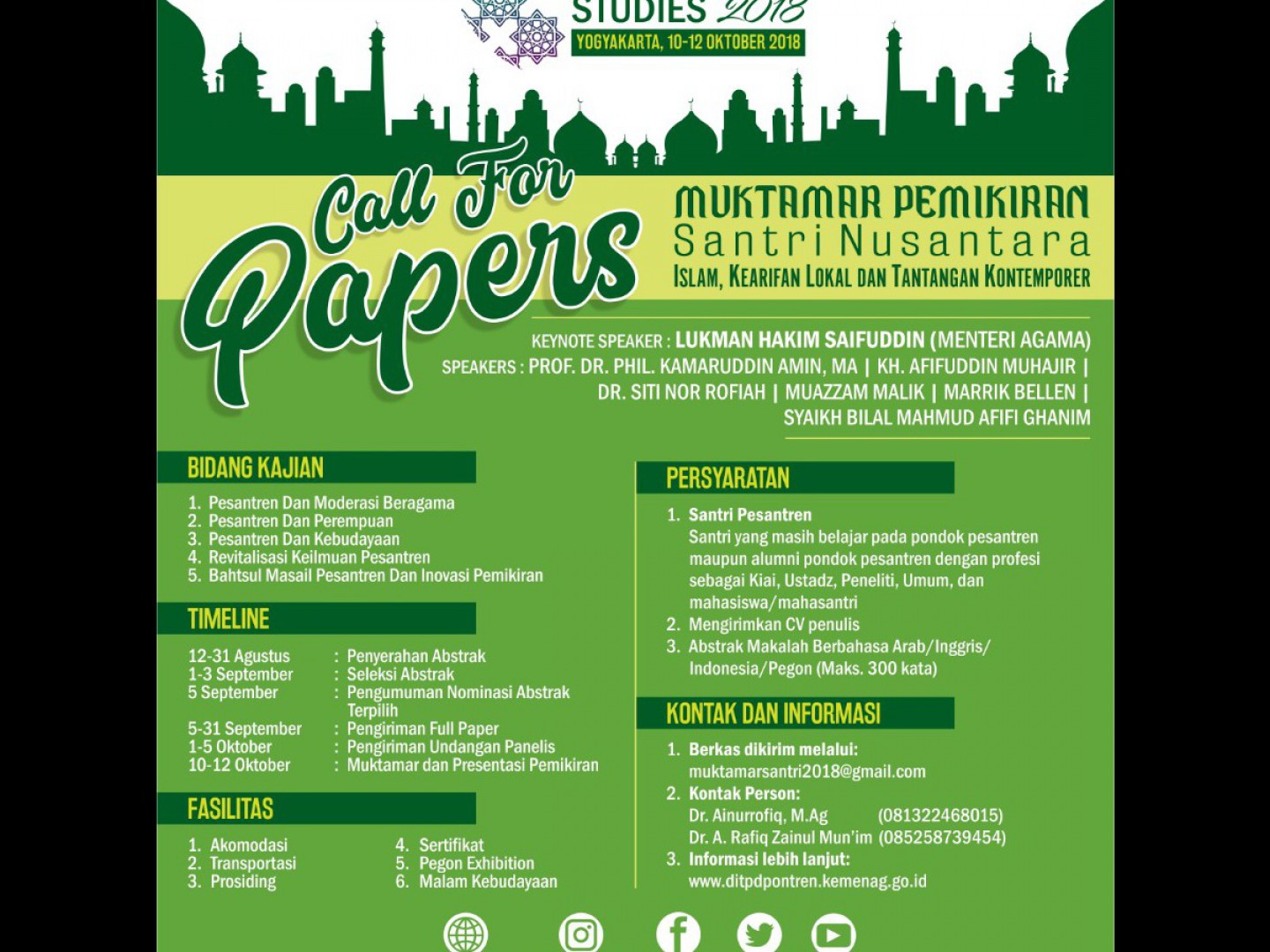 Siapkan Muktamar, Kemenag <i>Call For Papers</i> Pemikiran Santri Nusantara