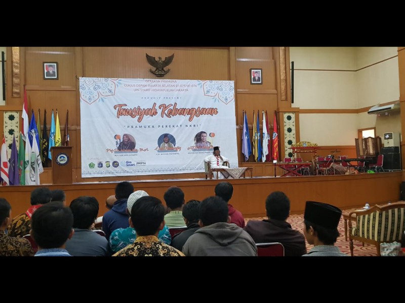 Ratusan Mahasiswa UIN Jakarta Ikuti Tausiah Kebangsaan