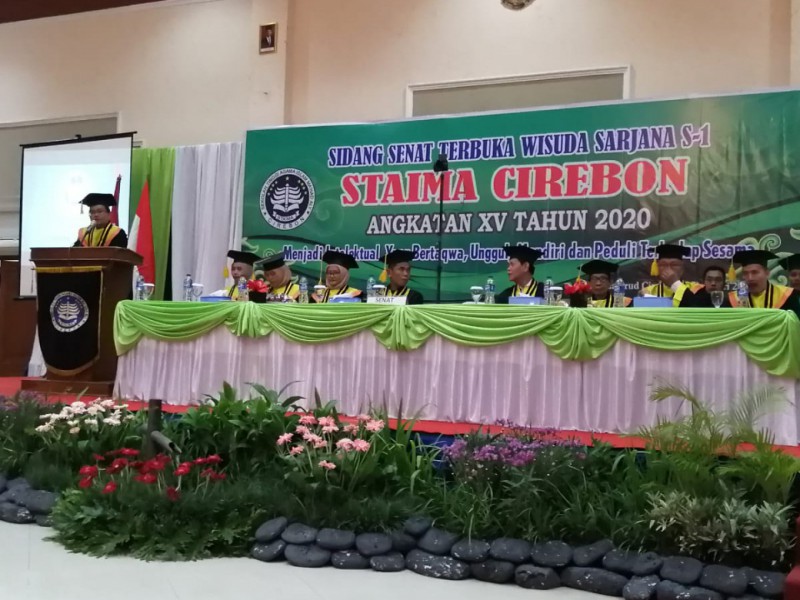 STAIMA Cirebon Perguruan Tinggi Berbasis Pesantren  Mewisuda Sarjana