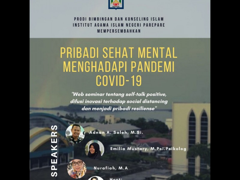 Cegah Penyebaran Covid-19, IAIN Parepare Selenggarakan Seminar Secara Online