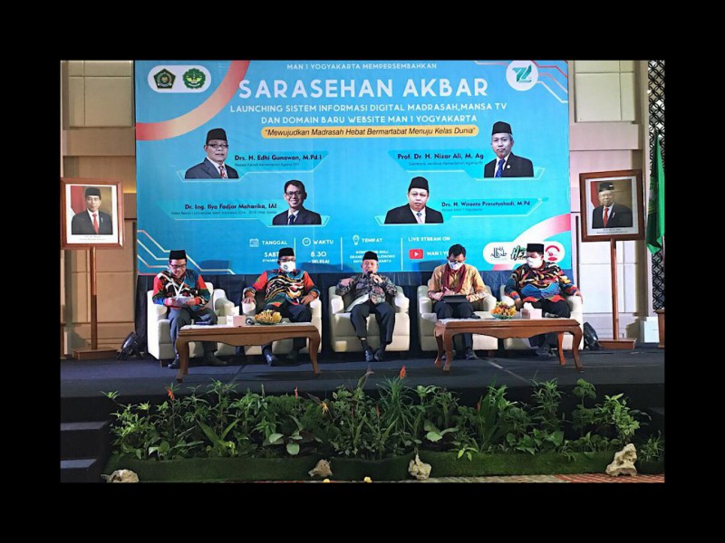 Hadiri Milad MAN 1 Yogyakarta, Sekjen Nizar Beberkan Strategi Wujudkan Madrasah Kelas Dunia