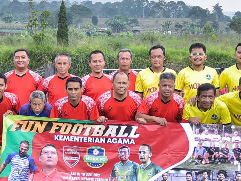 Mora FC Hadiri Funfootball Kemenag Soccer Cianjur