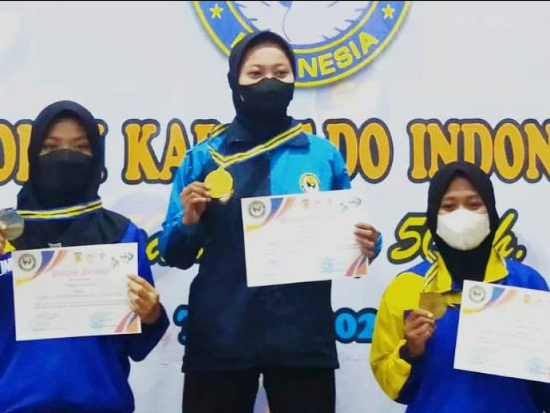 Mahasiswi UIN Palu Raih Juara Dua Kejuaraan Nasional Karate